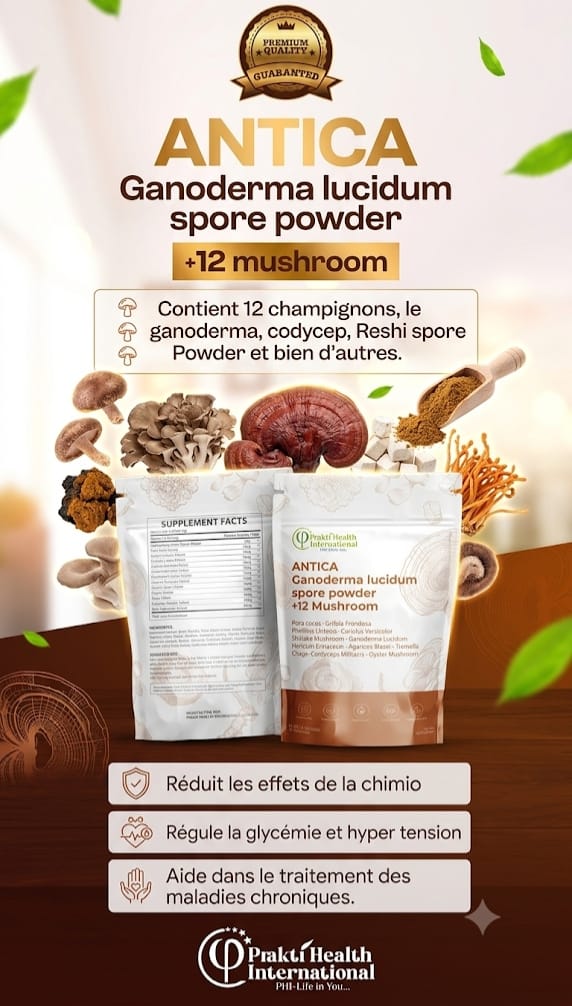 ANTICA Ganoderma Lucidum spore powder